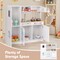 Toddler Pretend Play Kitchen Toy with Stove for 3+ Boys and Girls - 34" x 10" x 32" (L x W x H)